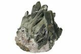 Prase Quartz Crystal Cluster - Mongolia #128791-1
